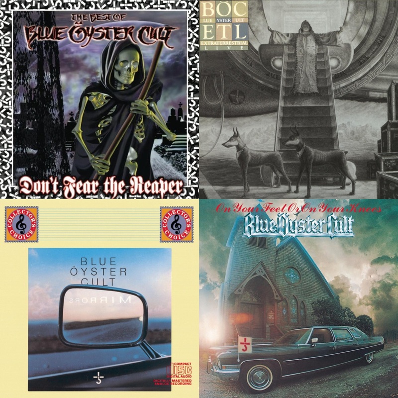 Blue Oyster Cult – Don’t Fear The Reaper: Best Of Blue Oyster Cult & Extraterrestrial Live & Mirrors & On Your Feet Or On Your Knees – CD Bundle