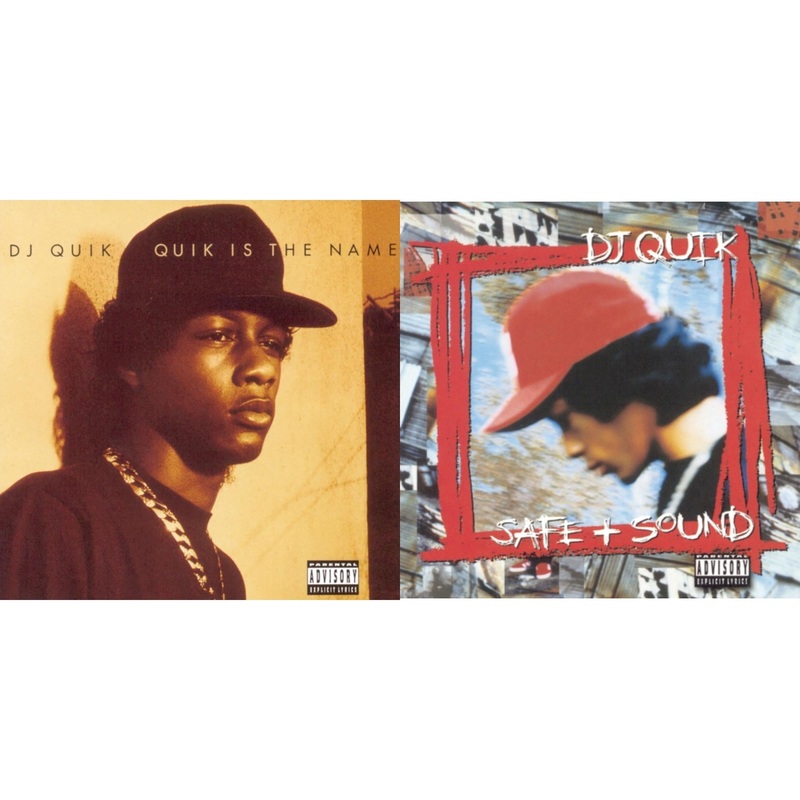 Dj Quik – Quik Is The Name & Safe & Sound – CD Bundle