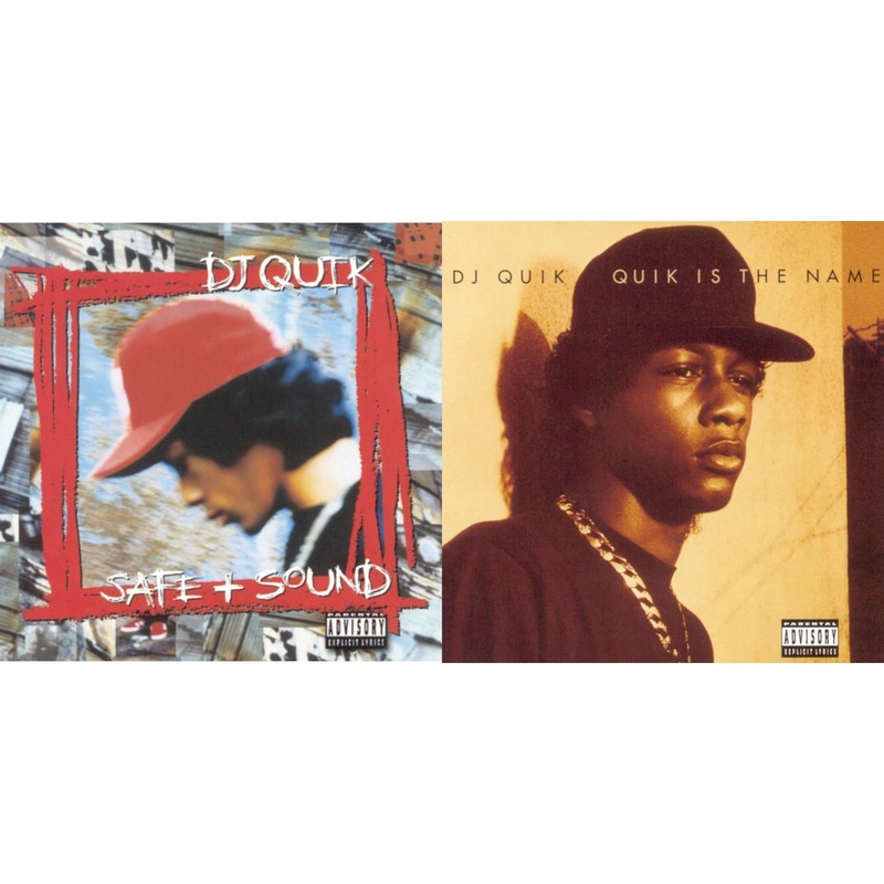 Dj Quik – Safe & Sound & Quik Is The Name – CD Bundle