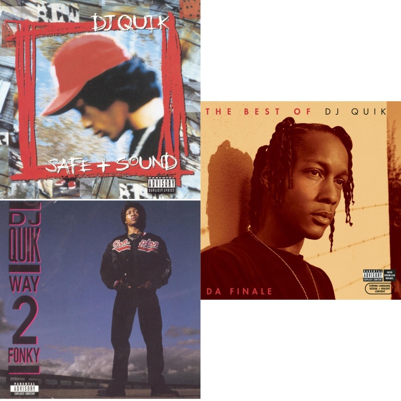 Dj Quik – Safe & Sound & Way 2 Fonky & Best Of Dj Quik: Da Finale – CD Bundle