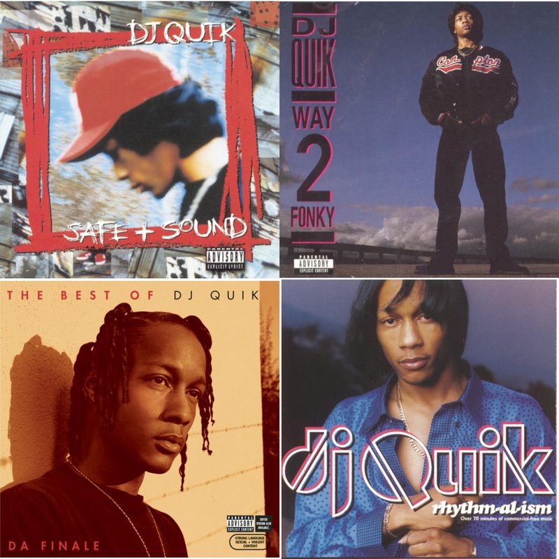 Dj Quik – Safe & Sound & Way 2 Fonky & Best Of Dj Quik: Da Finale & Rhythm Al Ism – CD Bundle