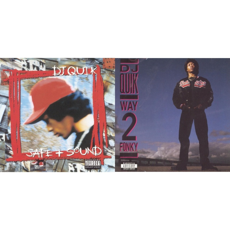 Dj Quik – Safe & Sound & Way 2 Fonky – CD Bundle