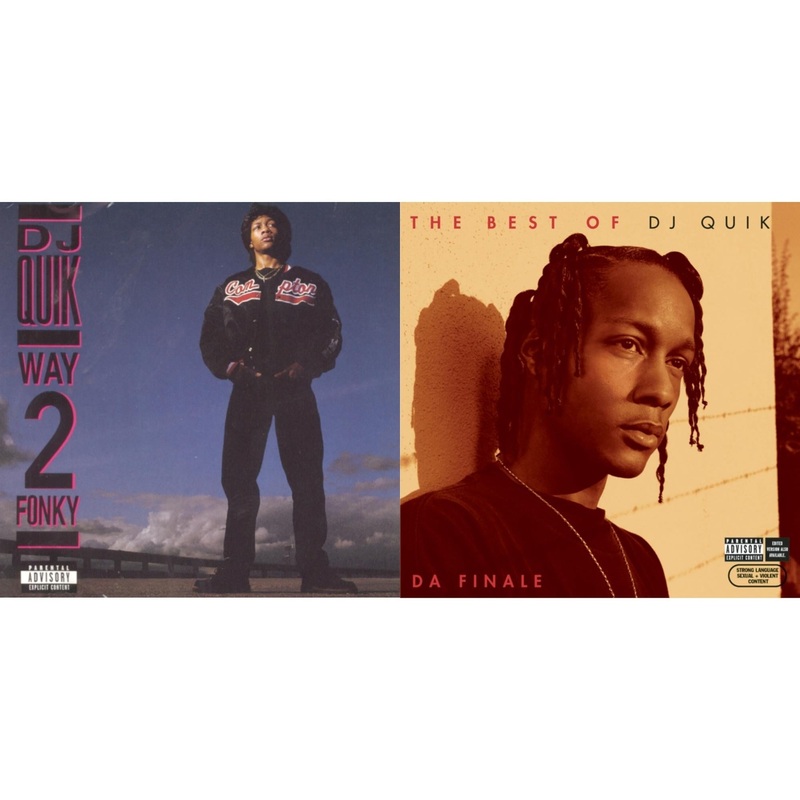 Dj Quik – Way 2 Fonky & Best Of Dj Quik: Da Finale – CD Bundle