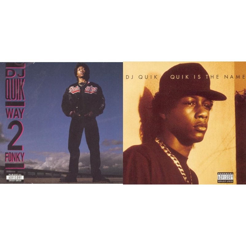 Dj Quik – Way 2 Fonky & Quik Is The Name – CD Bundle