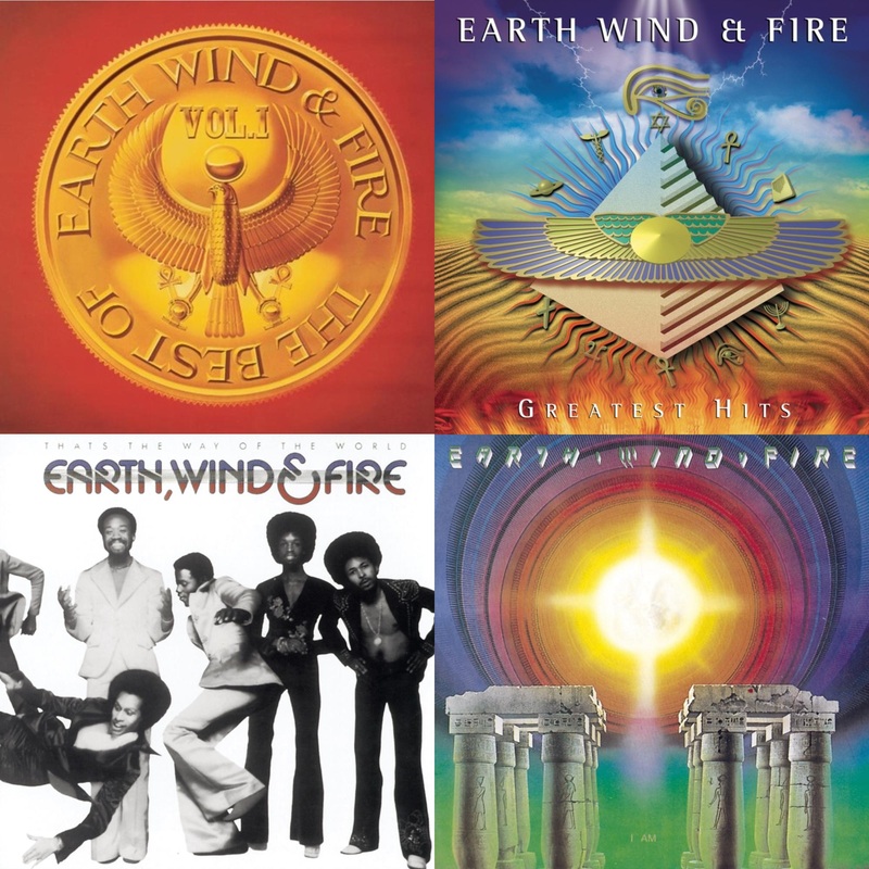 Earth Wind & Fire – Best Of Vol.1 & Greatest Hits & That’s The Way Of The World & I Am – CD Bundle