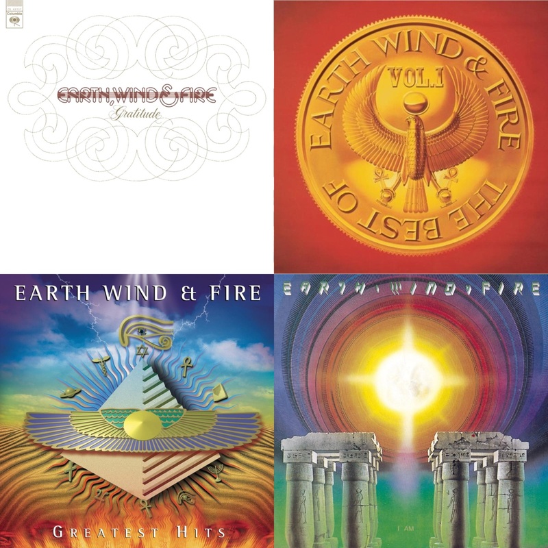 Earth Wind & Fire – Gratitude & Best Of Vol.1 & Greatest Hits & I Am – CD Bundle