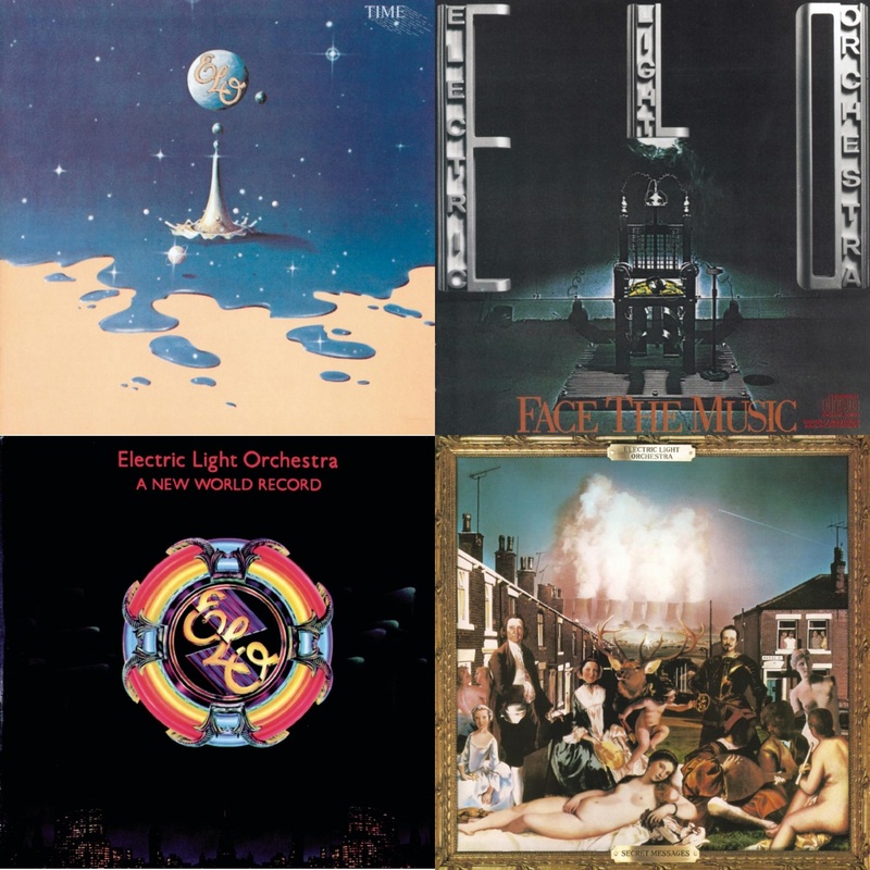 Electric Light Orchestra – Time & Face The Music & New World Record & Secret Messages – CD Bundle