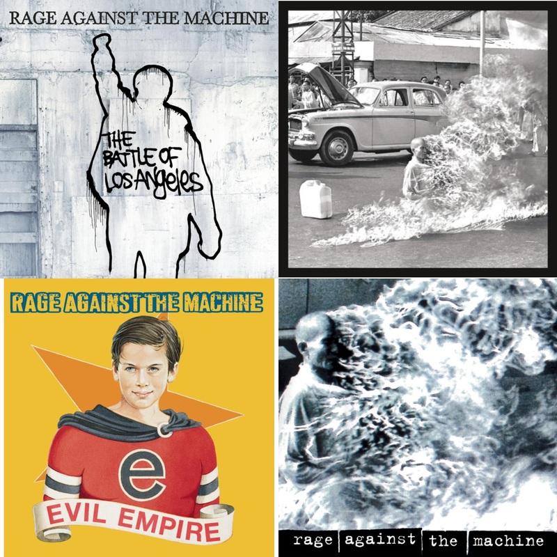 Rage Against The Machine – Battle Of Los Angeles & Rage Against The Machine (20Th Anniversary) & Evil Empire & Rage Against The Machine – CD Bundle