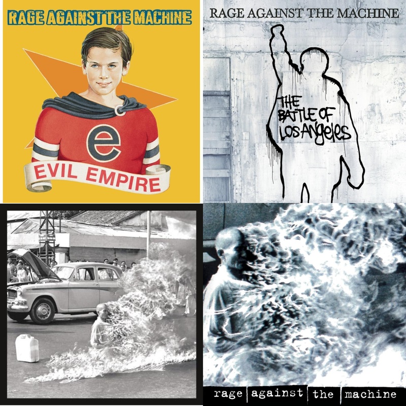 Rage Against The Machine – Evil Empire & Battle Of Los Angeles & Rage Against The Machine (20Th Anniversary) & Rage Against The Machine – CD Bundle