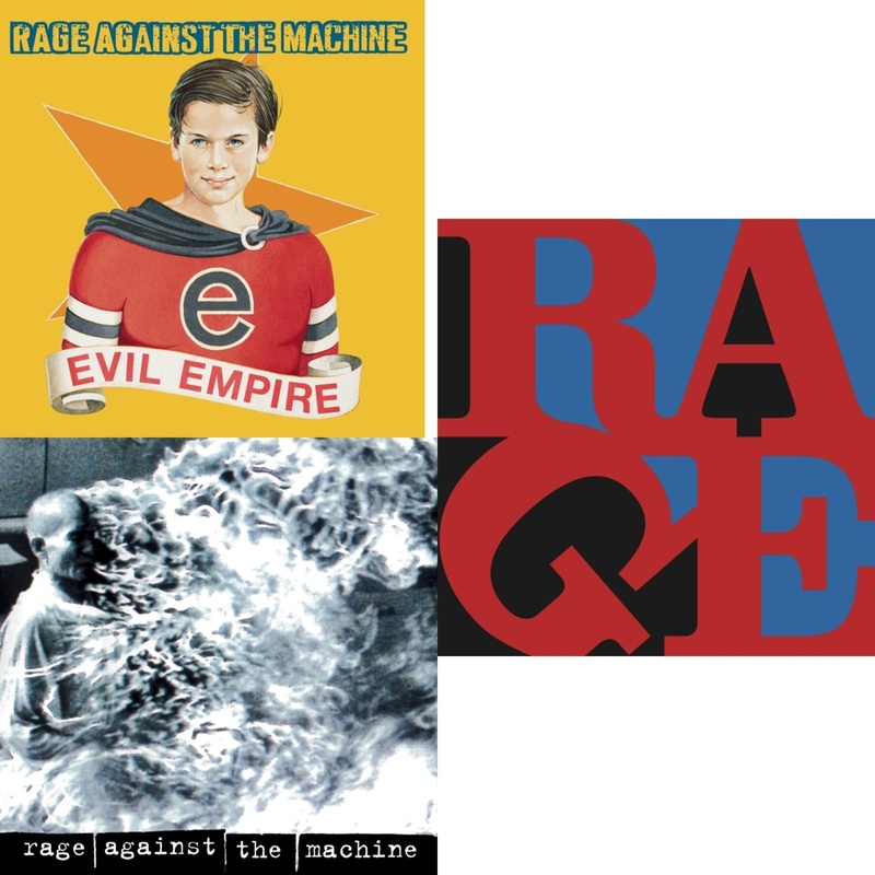Rage Against The Machine – Evil Empire & Rage Against The Machine & Renegades – CD Bundle