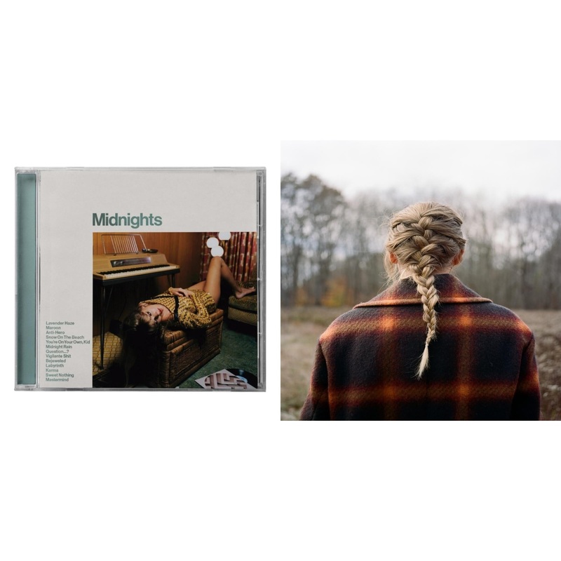 Taylor Swift – Midnights (X) (Jade Green CD) & Evermore (X)