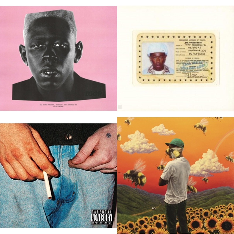 The Creator Tyler – Igor (X) & Call Me If You Get Lost & Cherry Bomb (Exp) & Flower Boy – CD Bundle