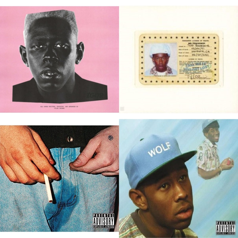 The Creator Tyler – Igor (X) & Call Me If You Get Lost & Cherry Bomb (Exp) & Wolf – CD Bundle