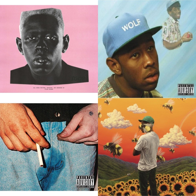 The Creator Tyler – Igor (X) & Wolf & Cherry Bomb (Exp) & Flower Boy – CD Bundle