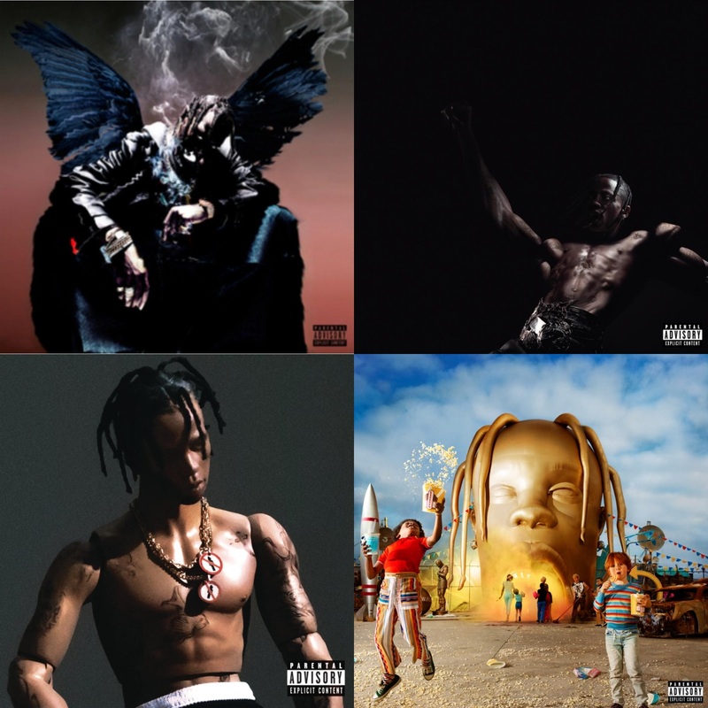 Travis Scott – Birds In The Trap Sing Mcknight (Pa) & Utopia (X) & Rodeo (Exp) & Astroworld – CD Bundle