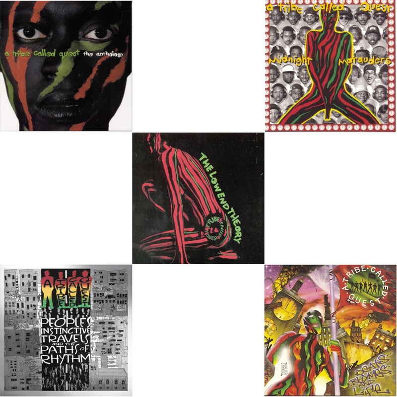 Tribe Called Quest – Anthology & People’s Instinctive Travels (25Th Anniversary) & Low End Theory & Midnight Marauders & Beats Rhymes & Life – CD Bundle