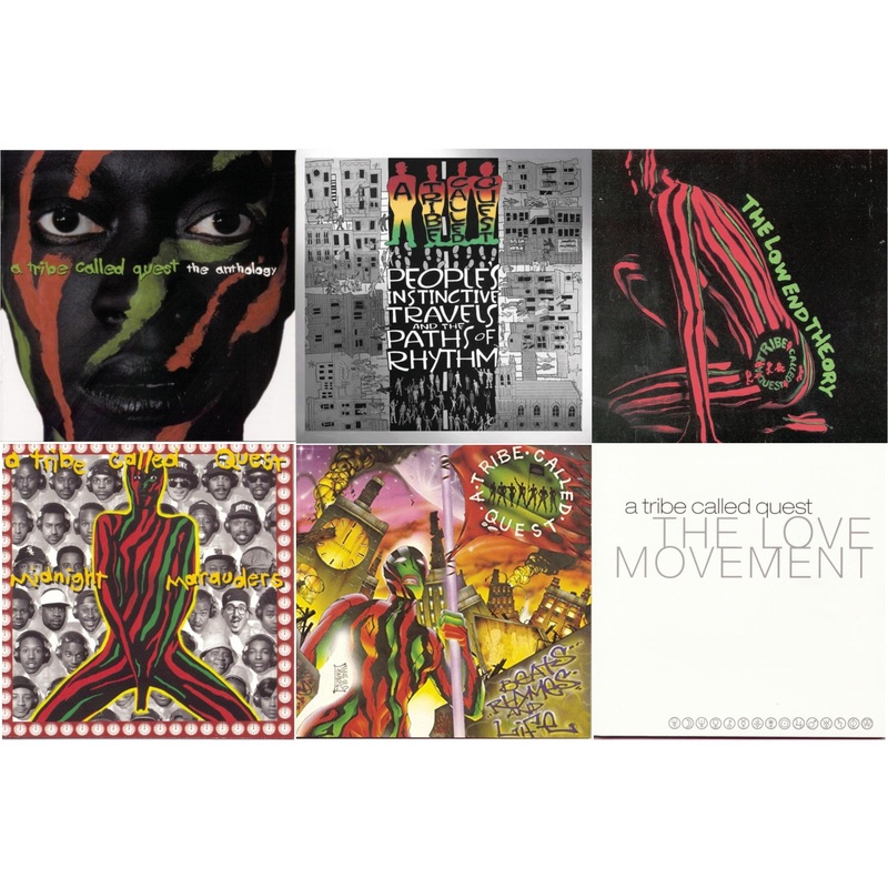 Tribe Called Quest – Anthology & People’s Instinctive Travels (25Th Anniversary) & Low End Theory & Midnight Marauders & Beats Rhymes & Life & Love Movement – CD Bundle