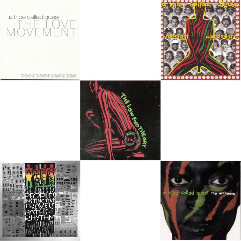 Tribe Called Quest – Love Movement & People’s Instinctive Travels (25Th Anniversary) & Low End Theory & Midnight Marauders & Anthology – CD Bundle