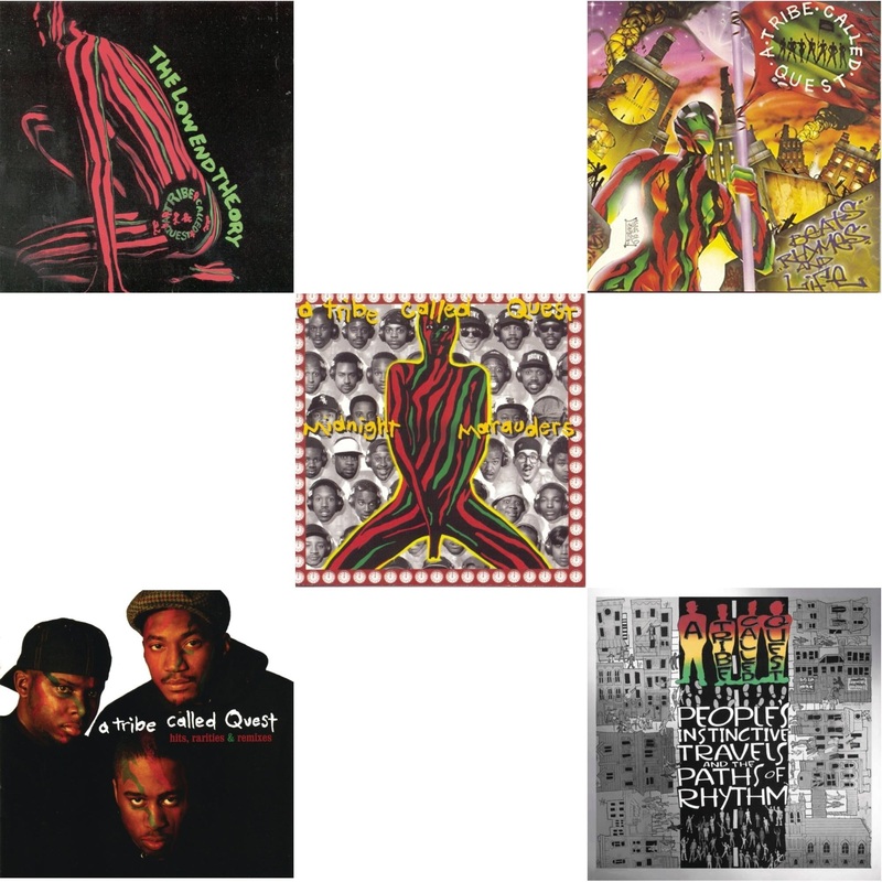Tribe Called Quest – Low End Theory & Hits, Rarities & Remixes & Midnight Marauders & Beats Rhymes & Life & People’s Instinctive Travels (25Th Anniversary) – CD Bundle