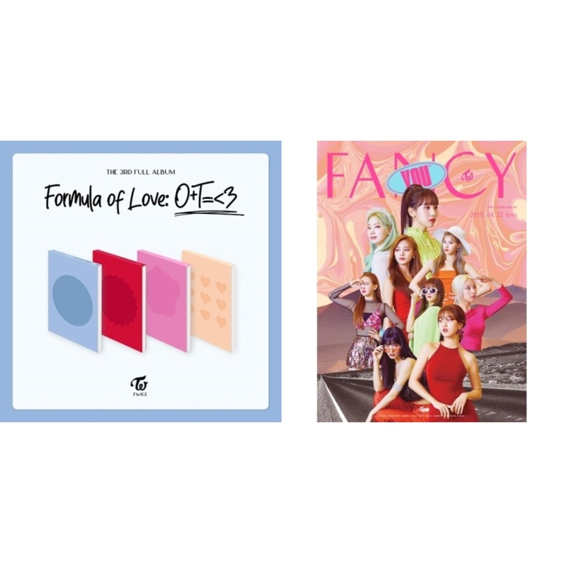 Twice – Formula Of Love: O+T=<3 & Fancy You (7Th Album) - CD Bundle