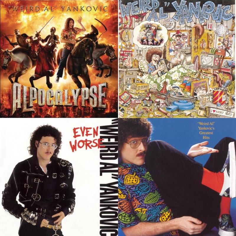 Weird Al Yankovic – Alpocalypse & Weird Al Yankovic & Even Worse & Greatest Hits – CD Bundle