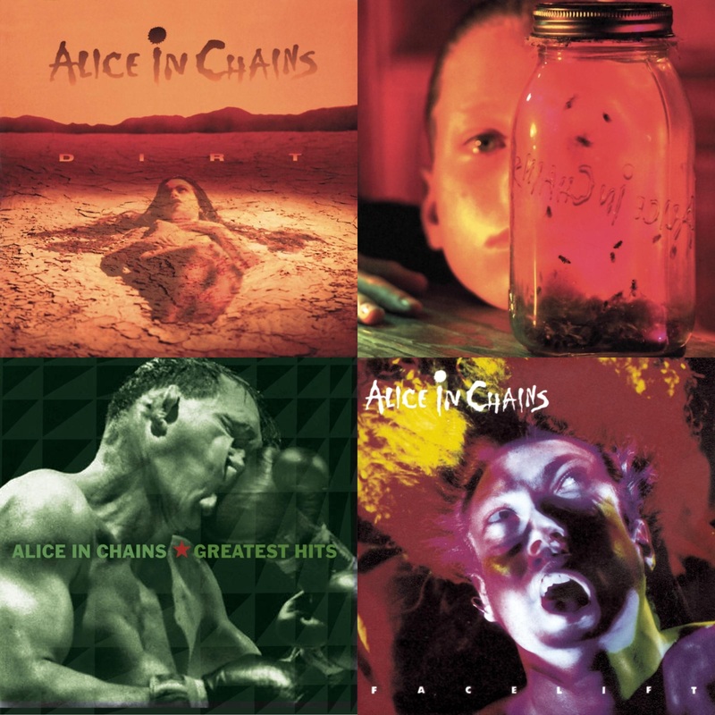 Alice In Chains – Dirt & Jar Of Flies & Greatest Hits & Facelift – CD Bundle