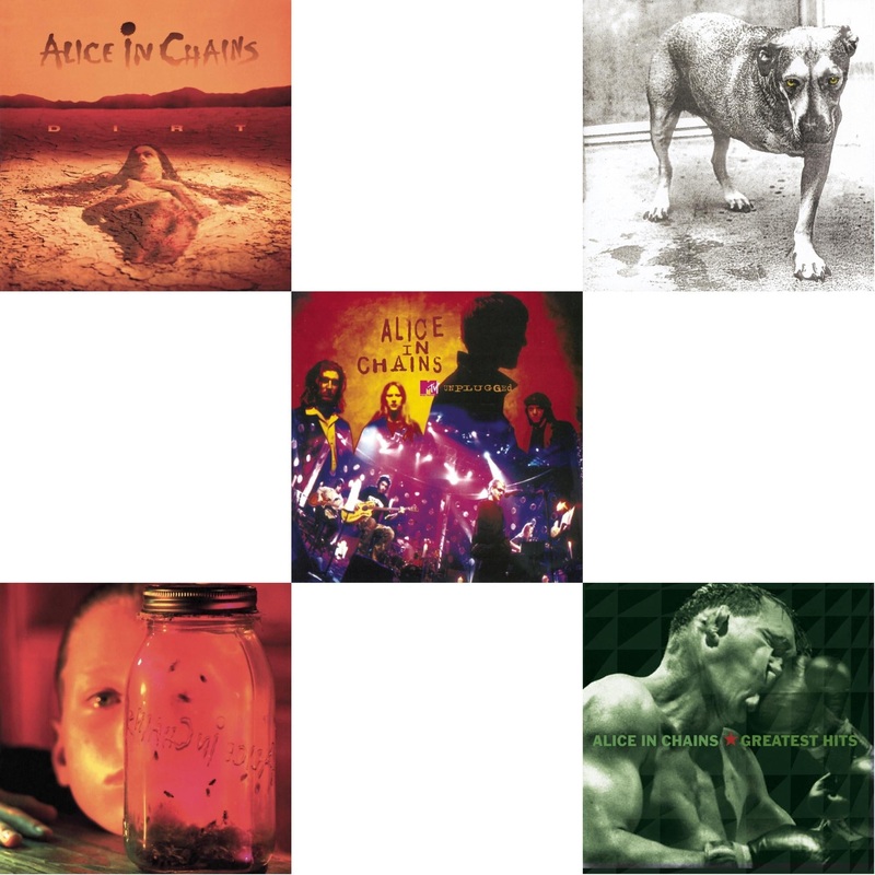 Alice In Chains – Dirt & Jar Of Flies & Unplugged & Alice In Chains & Greatest Hits – CD Bundle