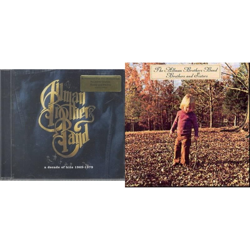 Allman Brothers Band – Decade Of Hits 1969 – 1979 & Brothers & Sisters – CD Bundle