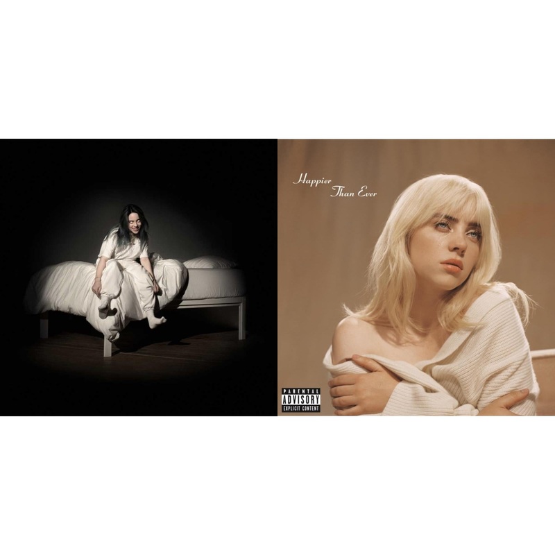 Billie Eilish – When We All Fall Asleep, Where Do We Go? & Happier Than Ever (X) – CD Bundle