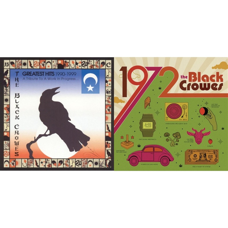 Black Crowes – Greatest Hits 1990-1999 & 1972 – CD Bundle