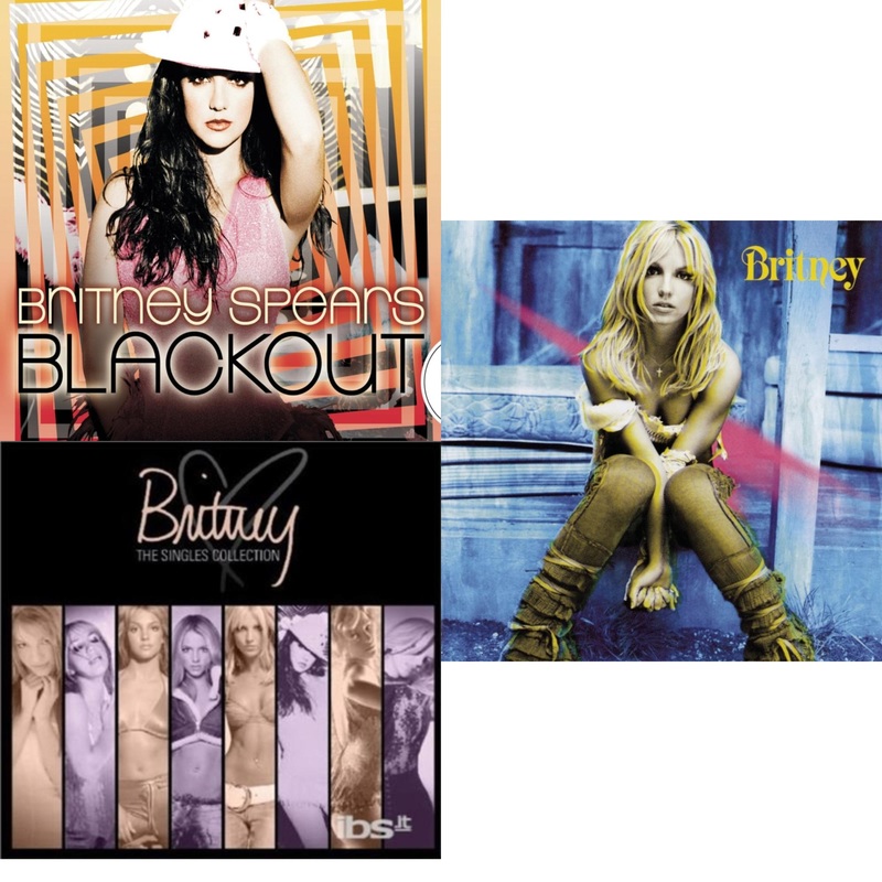 Britney Spears – Blackout & Singles Collection & Britney – CD Bundle