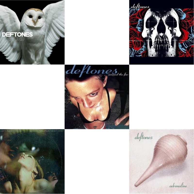 Deftones – Diamond Eyes & Saturday Night Wrist & Around The Fur & Deftones & Adrenaline – CD Bundle