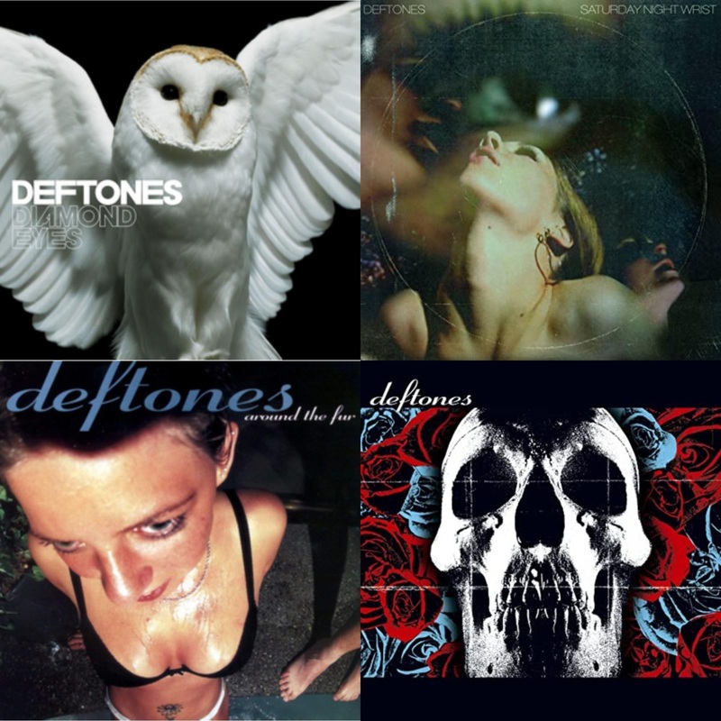 Deftones – Diamond Eyes & Saturday Night Wrist & Around The Fur & Deftones – CD Bundle