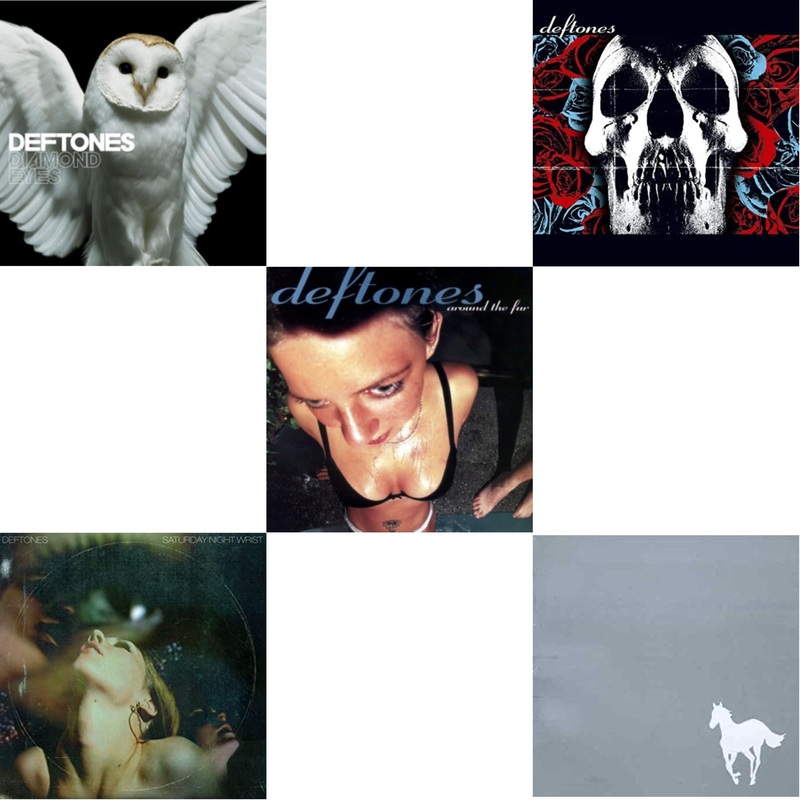 Deftones – Diamond Eyes & Saturday Night Wrist & Around The Fur & Deftones & White Pony – CD Bundle