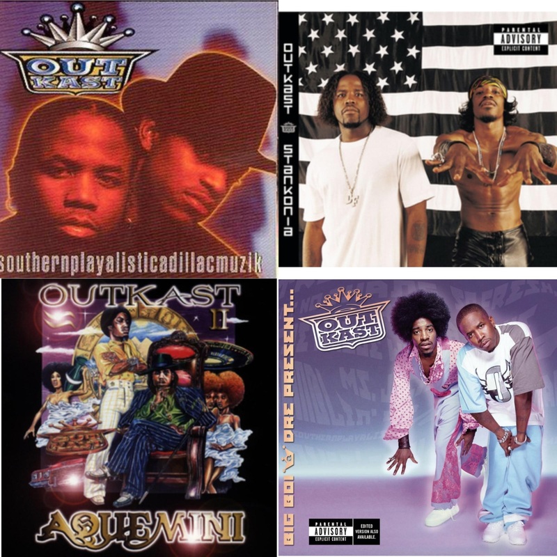 Outkast – Southernplayalisticadillacmuzik & Stankonia & Aquemini & Big Boi & Dre Present Outkast (Explicit) – CD Bundle