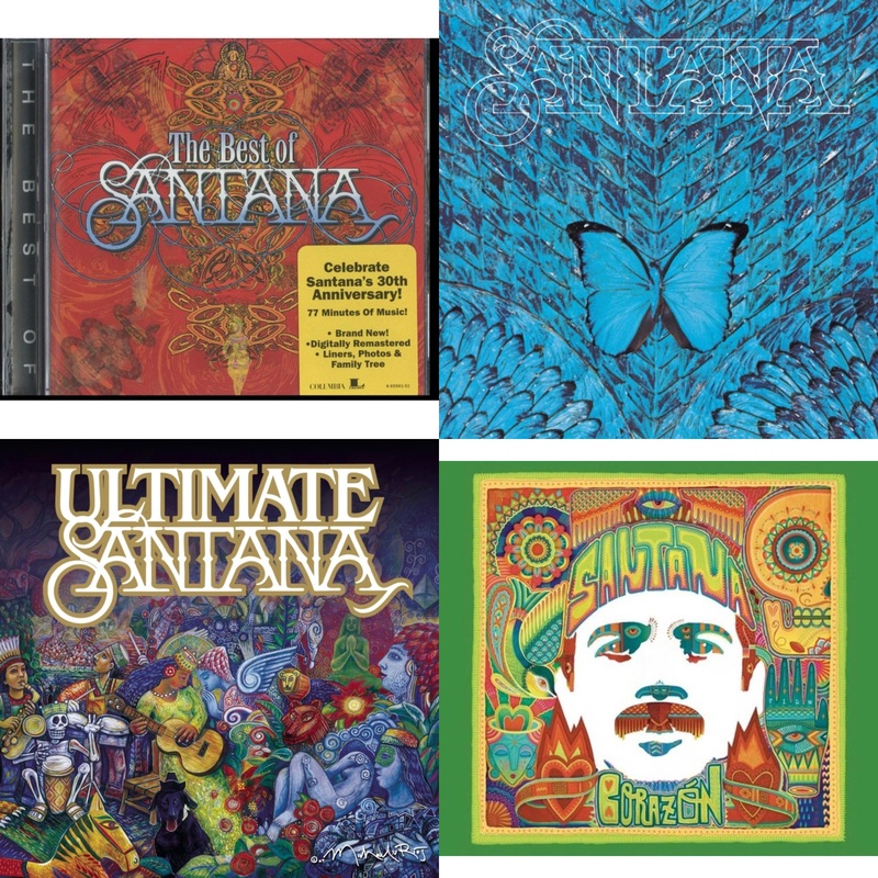 Santana – Best Of Santana & Borboletta & Ultimate Santana & Corazon – CD Bundle