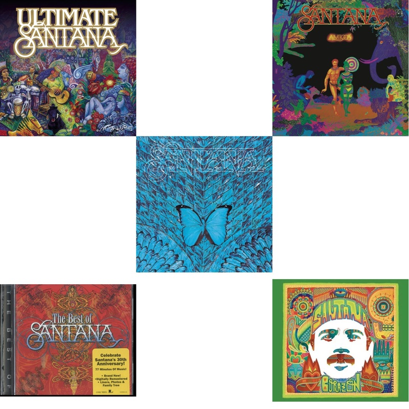Santana – Ultimate Santana & Best Of Santana & Borboletta & Amigos & Corazon – CD Bundle