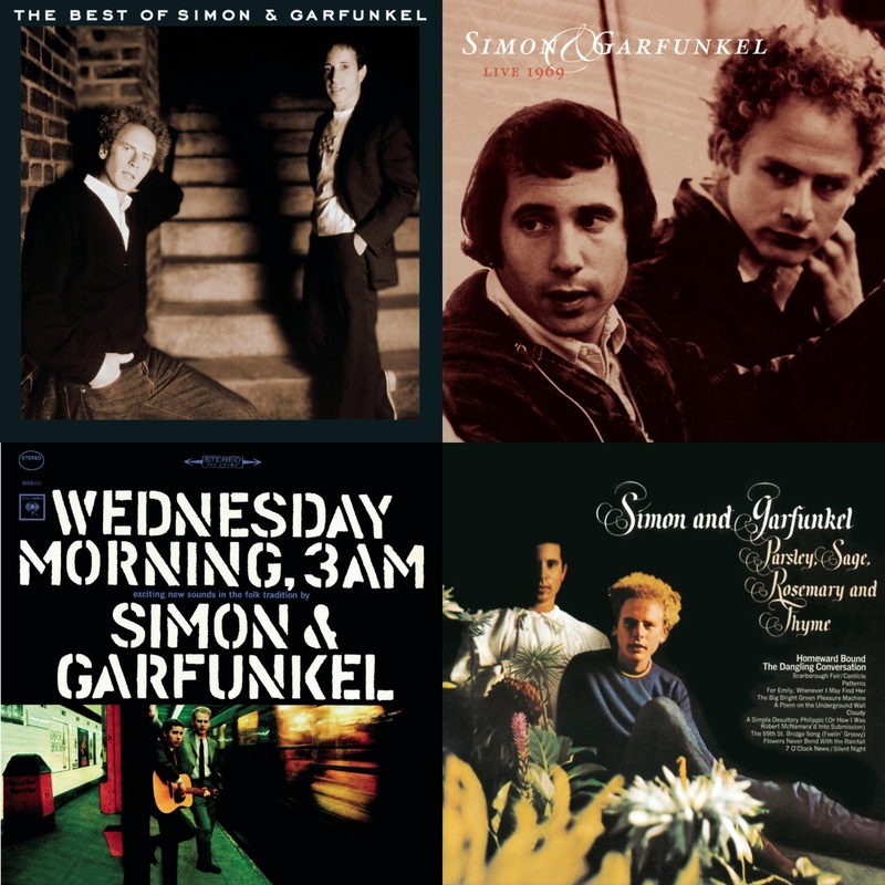 Simon & Garfunkel – Best Of Simon & Garfunkel & Live 1969 & Wednesday Morning 3 A.M. & Parsley Sage Rosemary & Thyme – CD Bundle