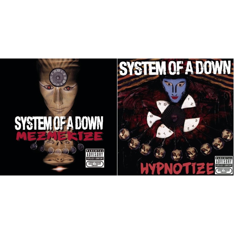 System Of A Down – Mezmerize & Hypnotize – CD Bundle
