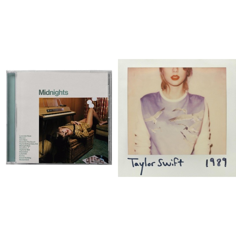 Taylor Swift – Midnights (X) (Jade Green CD) & 1989