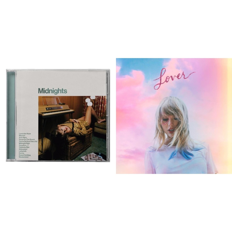 Taylor Swift – Midnights (X) (Jade Green CD) & Lover