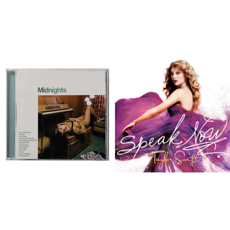 Taylor Swift – Midnights (X) (Jade Green CD) & Speak Now