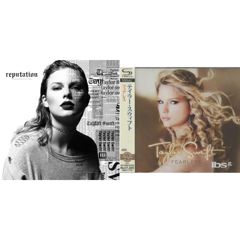 Taylor Swift – Reputation & Fearless – CD Bundle