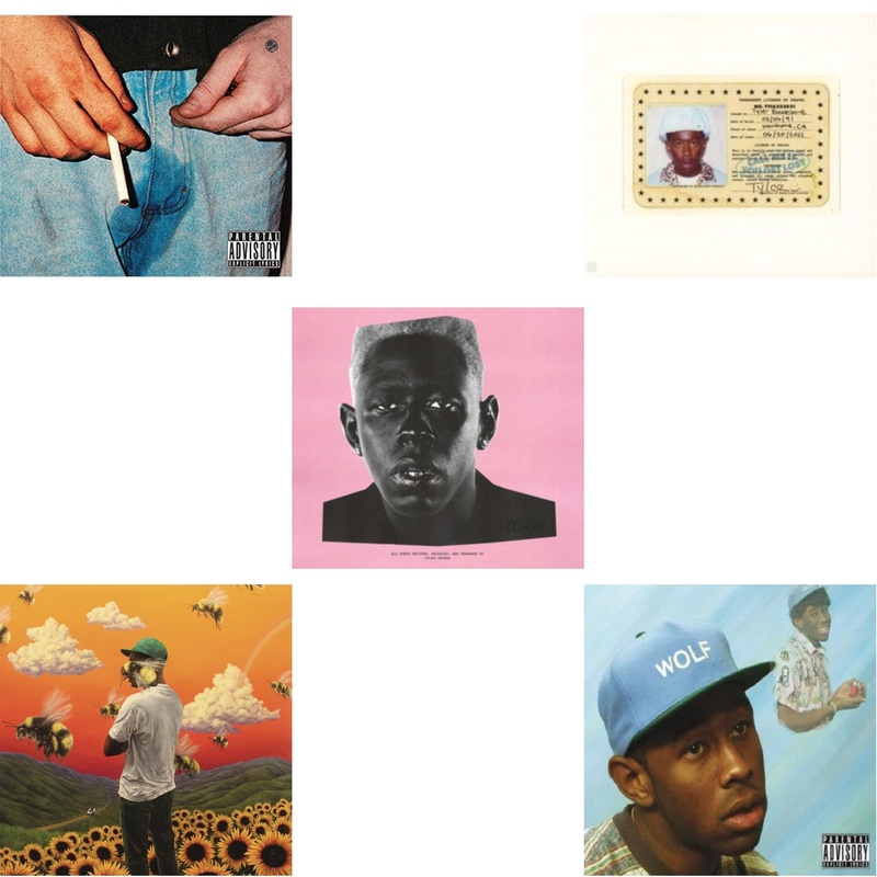 The Creator Tyler – Cherry Bomb (Exp) & Flower Boy & Igor (X) & Call Me If You Get Lost & Wolf – CD Bundle