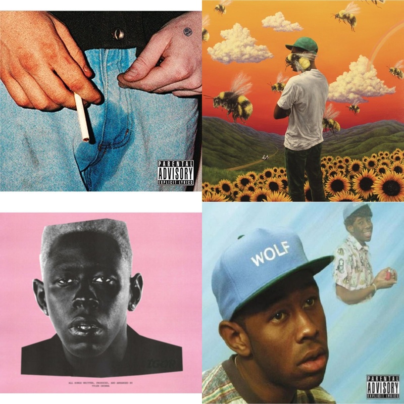The Creator Tyler – Cherry Bomb (Exp) & Flower Boy & Igor (X) & Wolf – CD Bundle