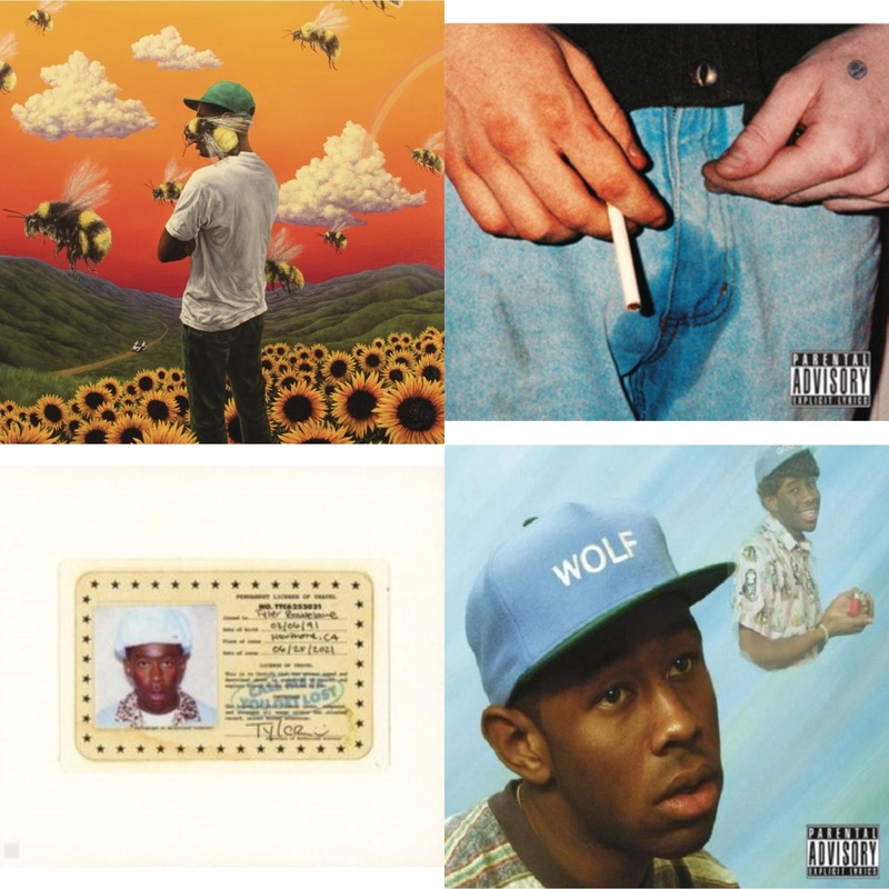 The Creator Tyler – Flower Boy & Cherry Bomb (Exp) & Call Me If You Get Lost & Wolf – CD Bundle