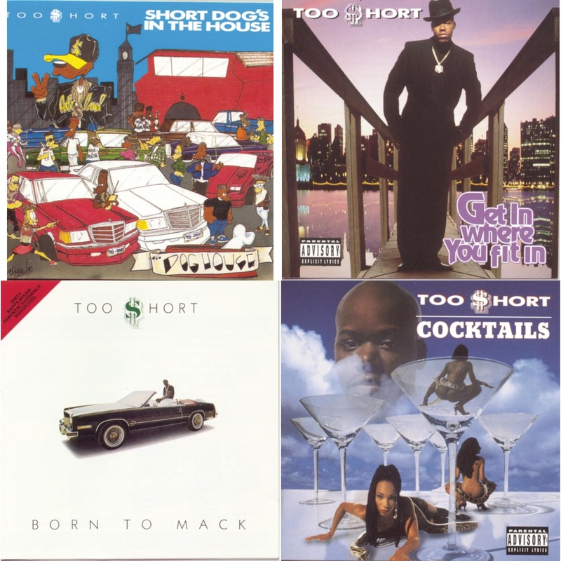 Too $Hort – Short DogS In The House & Get In Where You Fit In & Born To Mack & Cocktails – CD Bundle