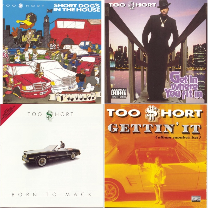 Too $Hort – Short DogS In The House & Get In Where You Fit In & Born To Mack & Gettin It – CD Bundle