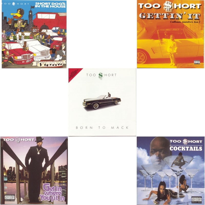 Too $Hort – Short DogS In The House & Get In Where You Fit In & Born To Mack & Gettin It & Cocktails – CD Bundle