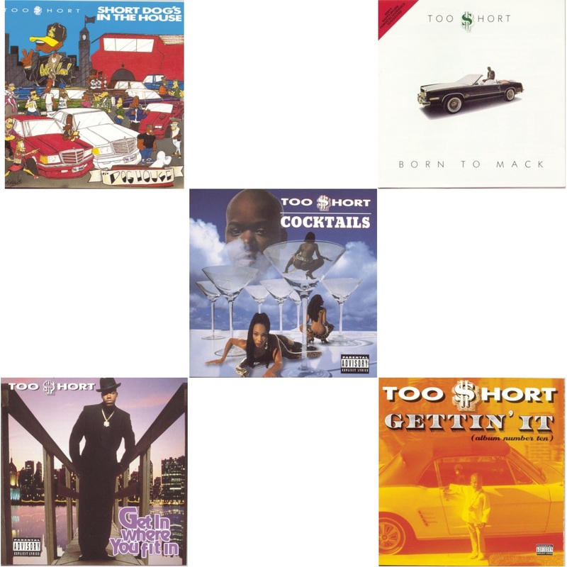 Too $Hort – Short DogS In The House & Get In Where You Fit In & Cocktails & Born To Mack & Gettin It – CD Bundle
